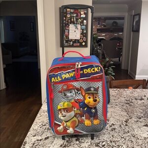 Paw Patrol Toddler Pull Suitcase 12x18